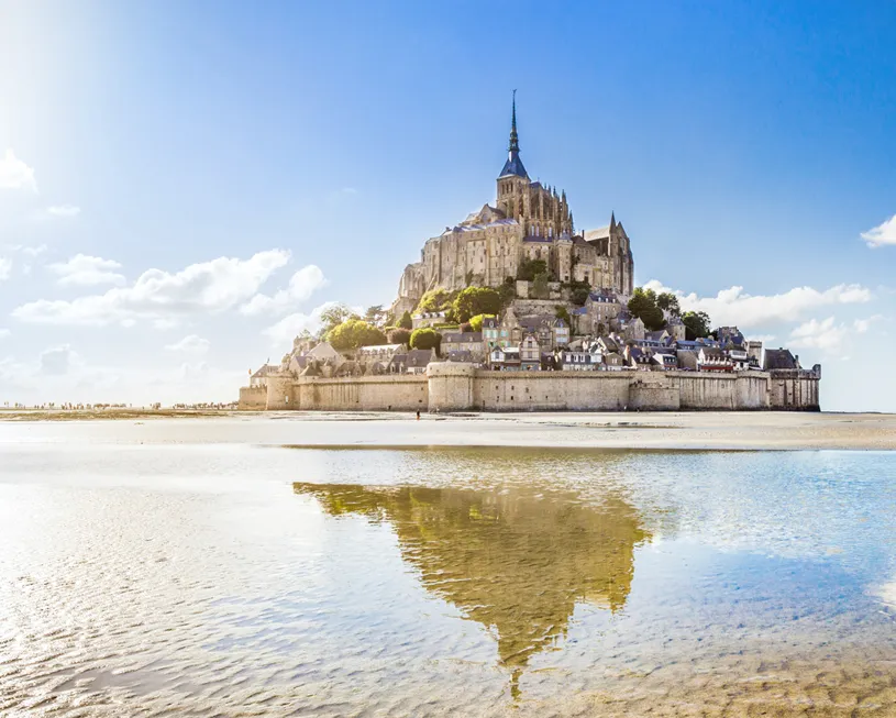 Mont-Saint-Michel in Normandy