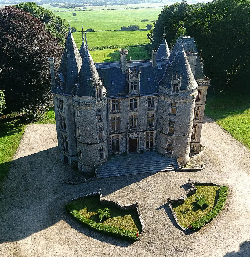 The grounds at L’Isle Marie